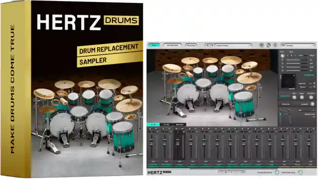 Hertz Drums V1.3.0 Aax Vst3 X64 Win Mocha Magesy