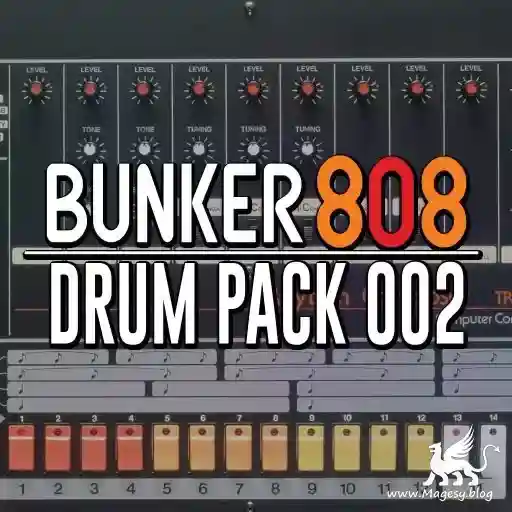 Bunker 808 Drum Pack 002 Wav Fantastic Magesy