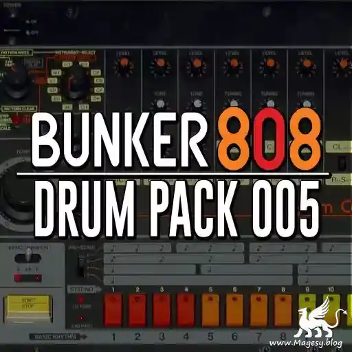 Bunker 808 Drum Pack 005 Wav Fantastic Magesy