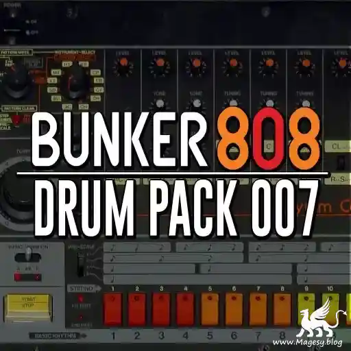 Bunker 808 Drum Pack 007 Wav Fantastic Magesy