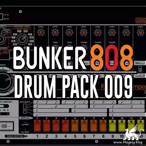 Bunker 808 Drum Pack 009 Wav Fantastic Magesy