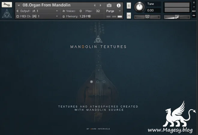 Mandolin Textures Kontakt Magesy