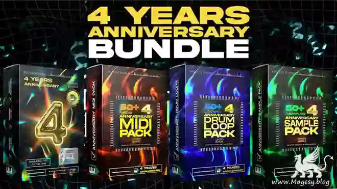 Mdl 4 Years Anniversary Bundle Wav Midi Fantastic Magesy