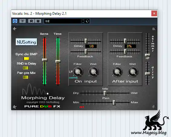 Nusofting Morphing Delay V2.1 Vst X86 Win Paradox Magesy