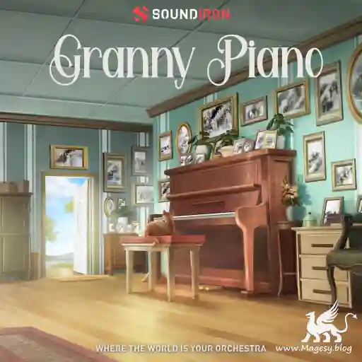 Old Busted Granny Piano KONTAKT-MaGeSY