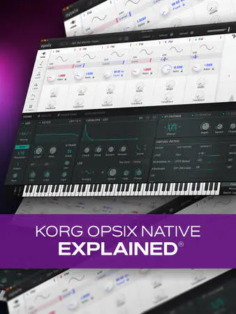 KORG Opsix Native Explained TUTORiAL-MaGeSY