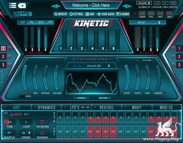 Kinetic v2.0.0 AU VST3i x64 WiN MAC