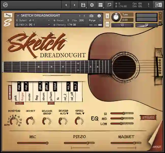 Sketch Dreadnought KONTAKT-MaGeSY