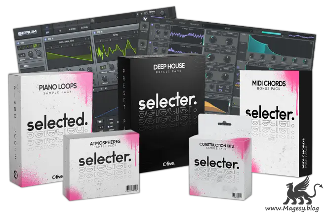 Selecter ViTAL And SERUM PRESETS WAV MiDi-MaGeSY