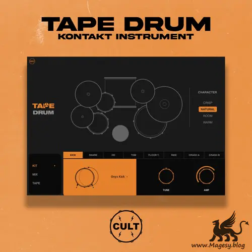 Tape Drum KONTAKT-MaGeSY