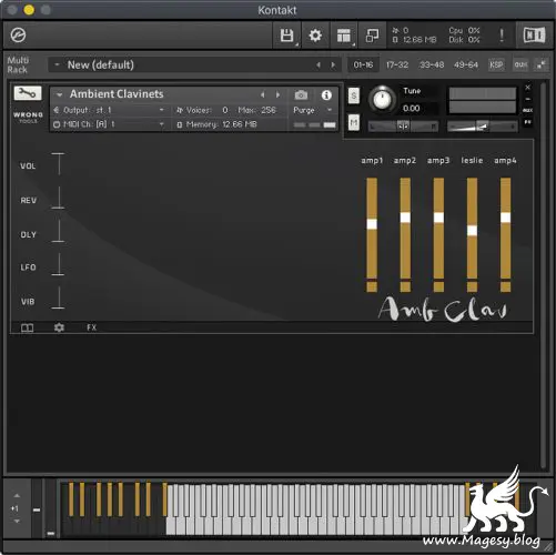 Ambient Clavinets KONTAKT-MaGeSY