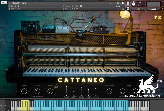 CATTANEO Pianos Bundle KONTAKT-MaGeSY