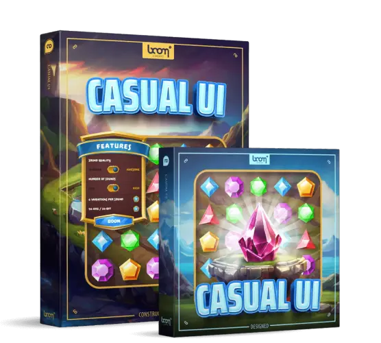 Casual UI Bundle a Sound-Effects WAV-MaGeSY