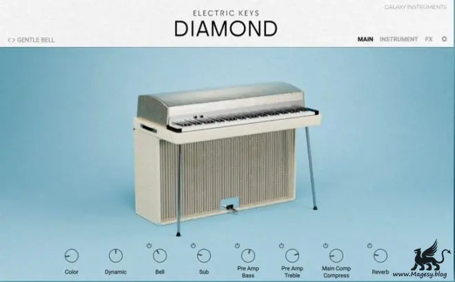 Electric Keys Diamond KONTAKT-MaGeSY