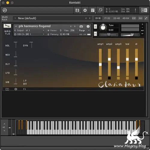 Plucked Clavinets KONTAKT-MaGeSY