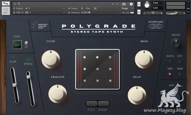 Polygrade Tape Synth KONTAKT-MaGeSY
