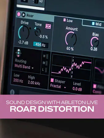 Sound Design with Ableton Live Roar Distortion TUTORiAL-MaGeSY