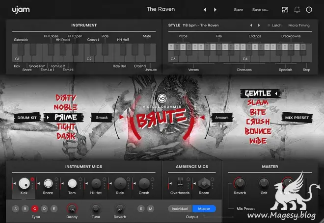 Virtual Drummer BRUTE v2.1.1 macOS-MORiA-MaGeSY