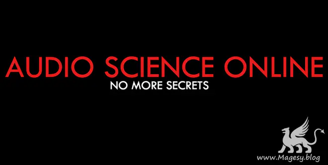 Audio Science Online v07.2024 TUTORiALs-MaGeSY