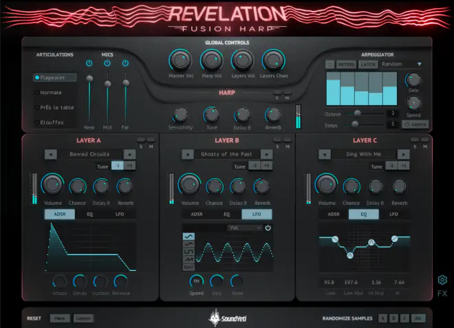 Revelation Fusion Harp KONTAKT-MaGeSY