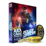 AAA Game Character: Police Officer WAV-FANTASTiC
