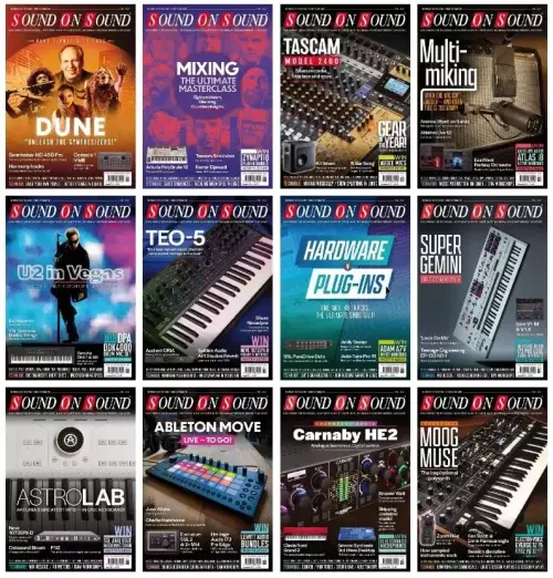 Sound On Sound UK/USA Full Year 2024 Collection PDF-MaGeSY