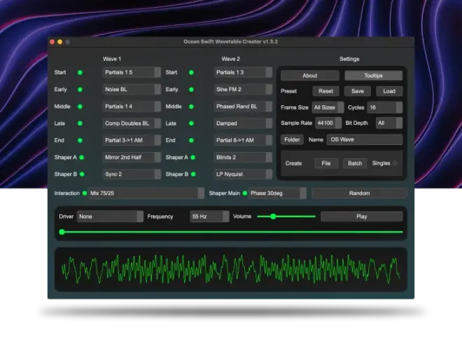 Wavetable Creator & Converter v1.x.x WiN MAC LiNUX-F4A-MaGeSY