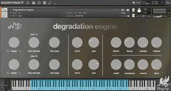 Degradation Engine KONTAKT iNTERNAL-OSHiE-MaGeSY