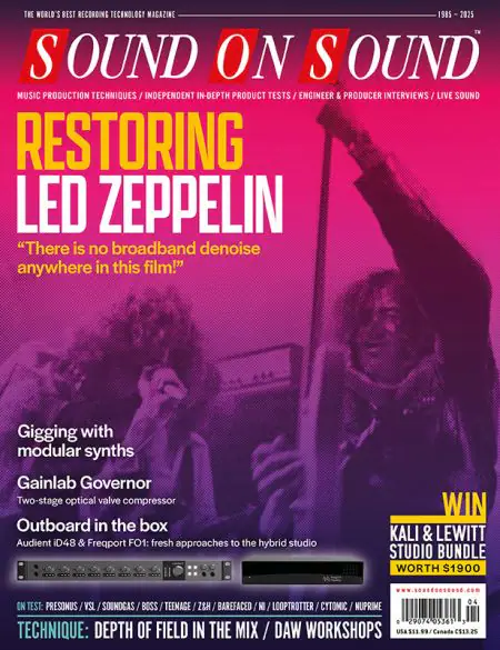 Sound On Sound UK-USA April 2025 PDF-MaGeSY