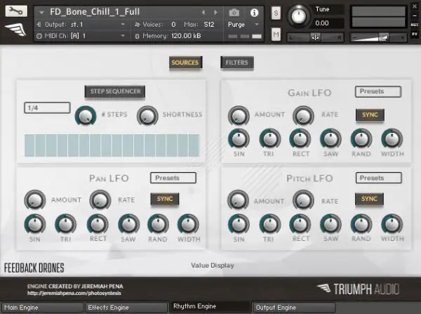 Feedback Drones KONTAKT-MaGeSY