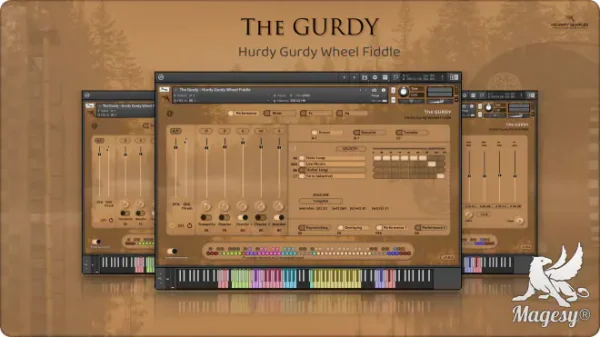 The GURDY v1.0.0 KONTAKT-MaGeSY