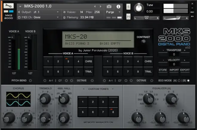 MKS-2000 Digital Piano KONTAKT-TRACER-MaGeSY