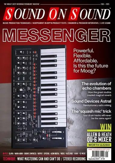 Sound On Sound UK-USA September 2025 PDF-MaGeSY