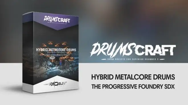 Hybrid Metalcore Drums Superior Drummer 3 PRESETS-ARCADiA-MaGeSY