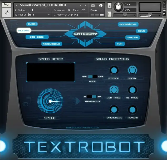 TEXTROBOT KONTAKT-MaGeSY