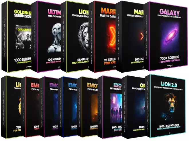 Ultimate Emotional Progressive House Bundle MULTiFORMAT TUTORiAL-MaGeSY