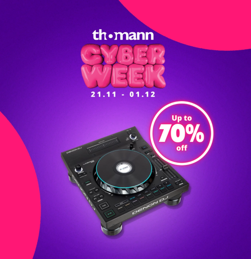 Cyberweek Deals 2025 – Thomann International 21-11 to 01-12 MaGeSY Cyberweek Deals 2025 – Thomann International 21-11 to 01-12 MaGeSY