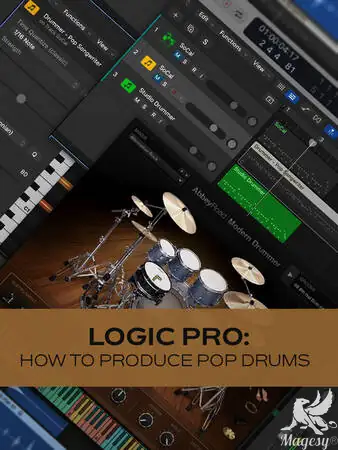 Logic Pro How to Produce Pop Drums TUTORiAL-FANTASTiC-MaGeSY