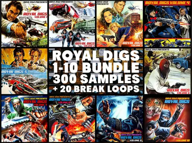 Royal Digs Vols.1-10 BUNDLE WAV-MaGeSY