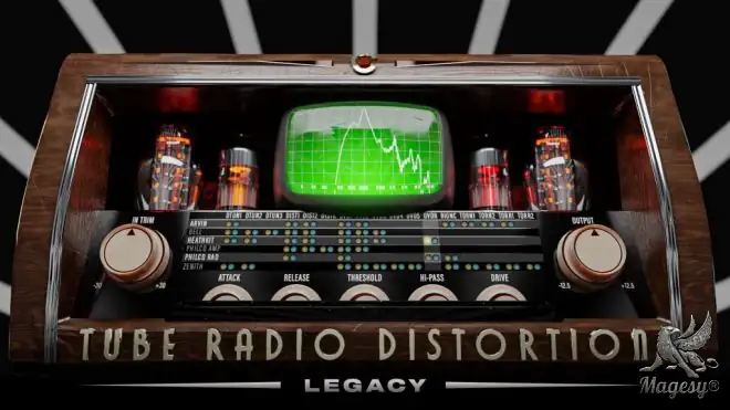 Tube Radio Distortion For NEBULA-ARCADiA-MaGeSY