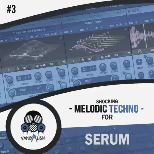 Shocking Melodic Techno 3 For SERUM MiDi-MaGeSY