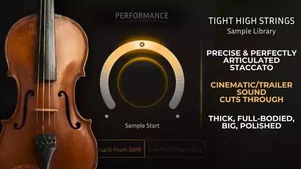 Tight High Strings KONTAKT-ARCADiA