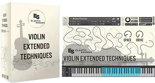 Violin Extended Techniques KONTAKT-MaGeSY