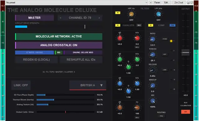 The Analog Molecule DELUXE For REAPER JSFX-ARCADiA-MaGeSY