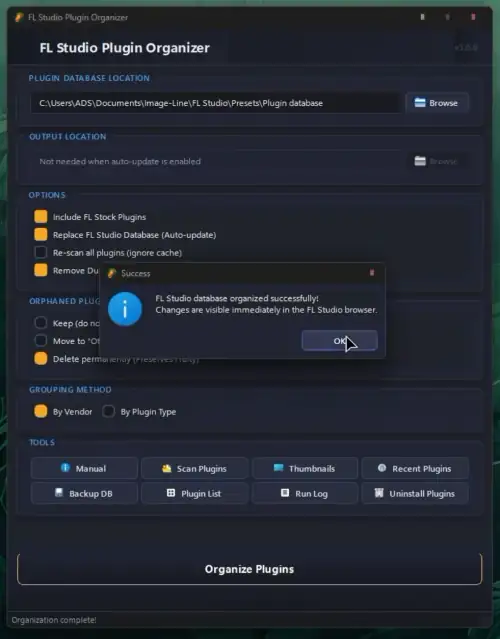 FL Studio Plugin Organizer v3.1 WiN-MaGeSY