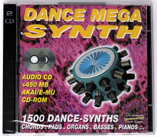 Best Service Dance Mega Synth FRONT CD