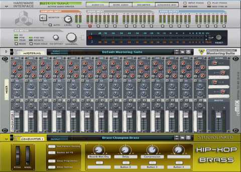 Hip-Hop Brass Reason Combinator Edition REFiLL