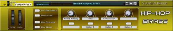 Hip-Hop Brass Reason Combinator Edition REFiLL