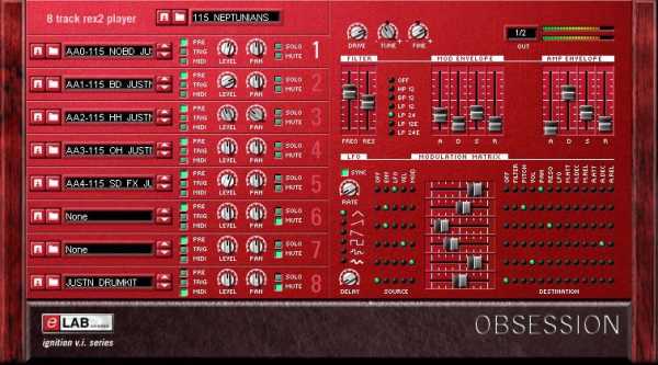 E-Lab Obsession VSTi AU HYBRiD DVDR-DELiRiUM