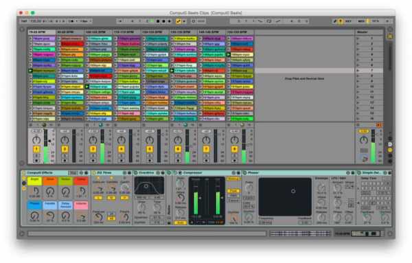 Comput0 Beats AiFF Ableton Live-DECiBEL